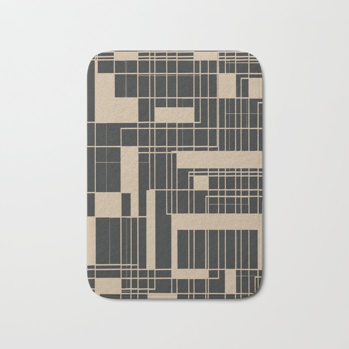 Lines in Motion 14 Bath Mat Gallery Image 1