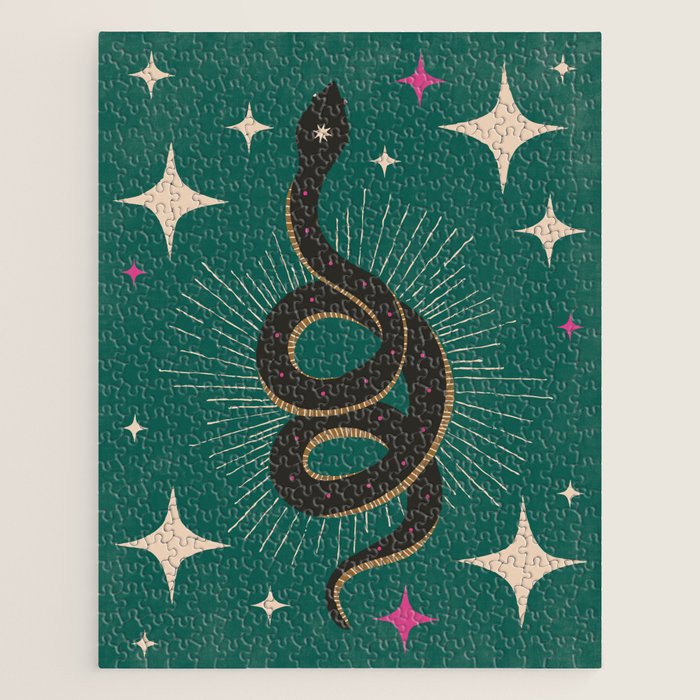 Slither - Green Jigsaw Puzzle Gallery Image 1