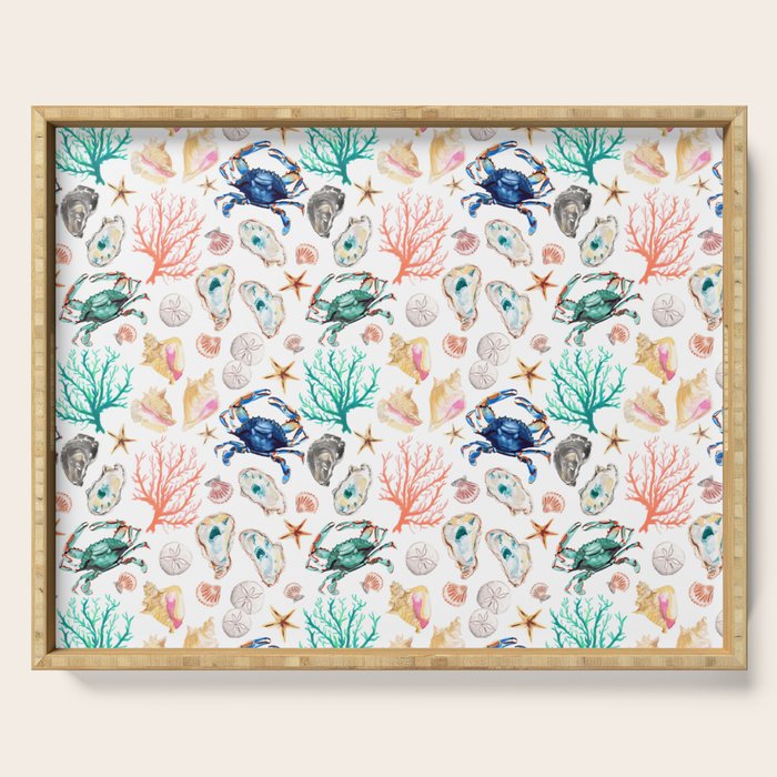 Coastal Vibes Serving Tray Gallery Image 1
