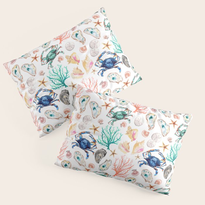 Coastal Vibes Pillow Sham Gallery Image 1