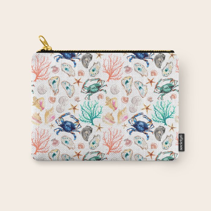 Coastal Vibes Carry All Pouch Gallery Image 1