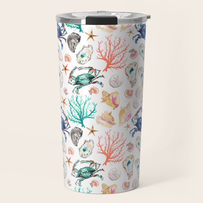 Coastal Vibes Travel Mug Gallery Image 1