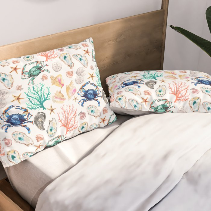 Coastal Vibes Pillow Sham Gallery Image 2