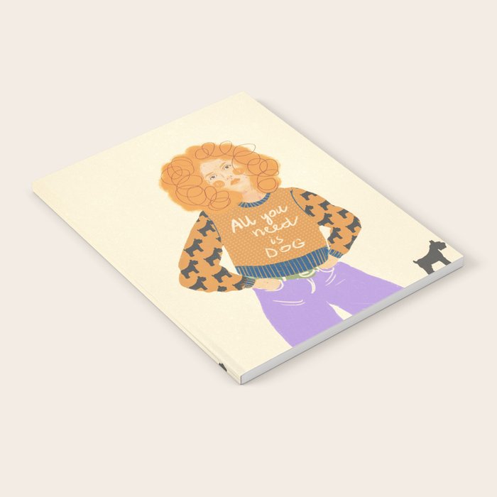 Dog love Notebook Gallery Image 1