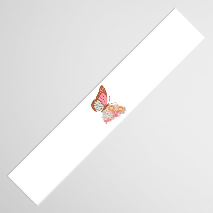 Vintage Floral Butterfly Table Runner Gallery Image 3