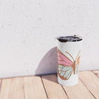 Vintage Floral Butterfly Travel Mug Gallery Image 4