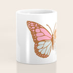 Vintage Floral Butterfly Coffee Mug Gallery Image 4