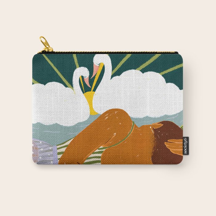 The Dreamer Of Swans Carry All Pouch Gallery Image 1