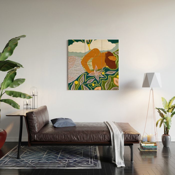 The Dreamer Of Swans Wood Wall Art Gallery Image 2