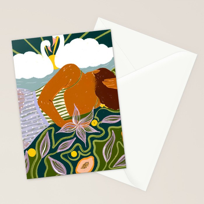 The Dreamer Of Swans Stationery Card Gallery Image 2