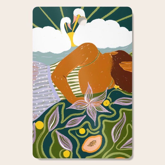 The Dreamer Of Swans Cutting Board Gallery Image 1