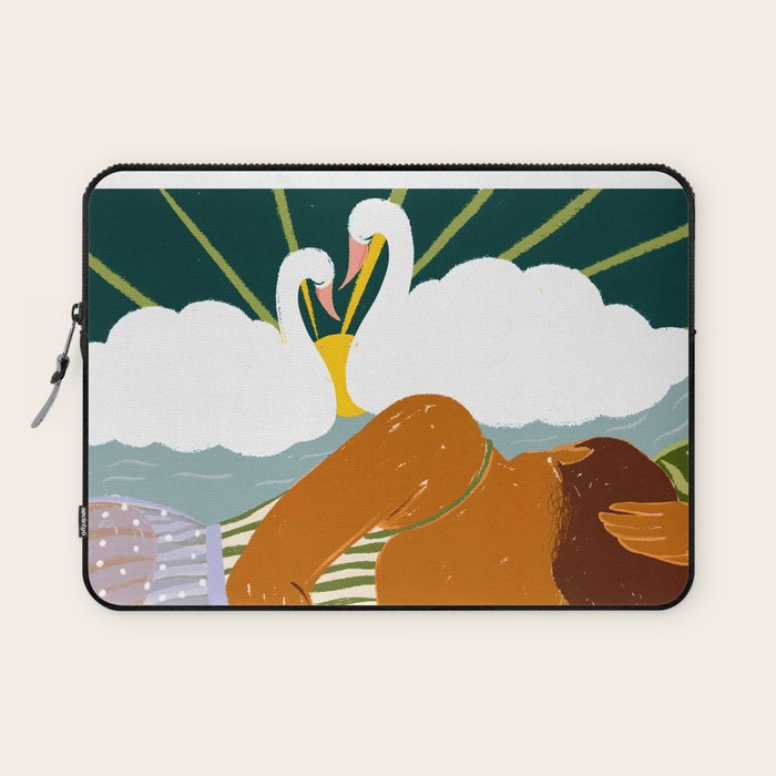 The Dreamer Of Swans Laptop Sleeve Gallery Image 1