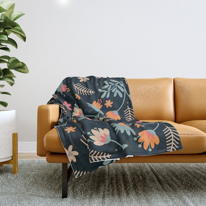 Dark Sweetness Throw Blanket Gallery Image 1