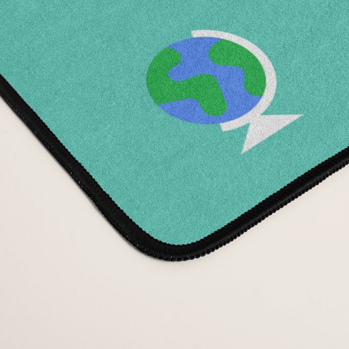 Colorful back to school sticker icon pattern Desk Mat Gallery Image 4