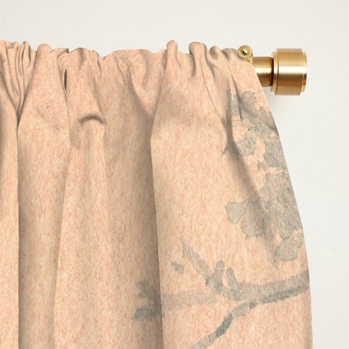 Great Blue Heron at Sunset Window Curtain Gallery Image 2