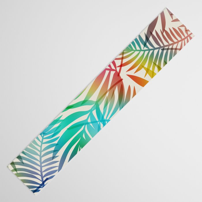 Tropical Palm Leaves Table Runner Gallery Image 3