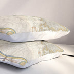 ancient map of the world Pillow Sham Gallery Image 3