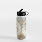 ancient map of the world Water Bottle Gallery Image 1