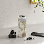 ancient map of the world Water Bottle Gallery Image 4
