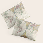 ancient map of the world Pillow Sham Gallery Image 3