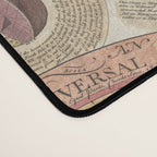 ancient map of the world Desk Mat Gallery Image 4