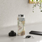 ancient map of the world Water Bottle Gallery Image 4