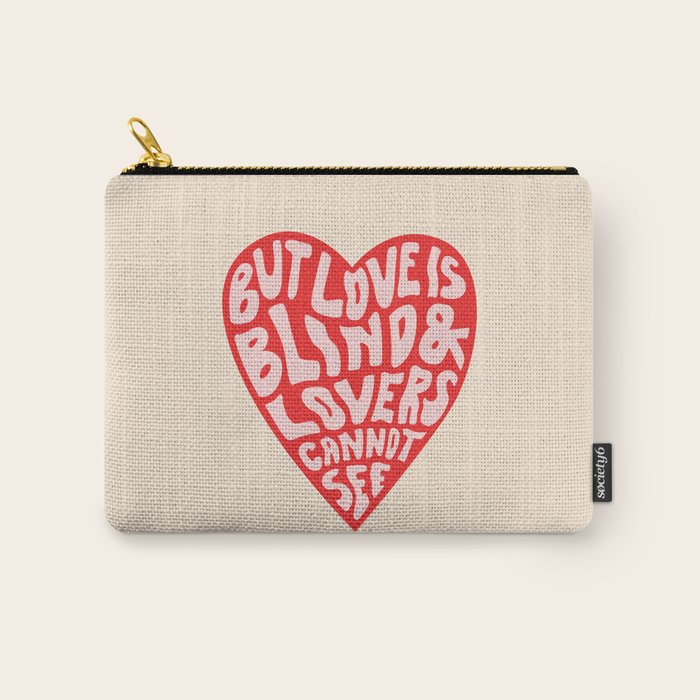 LOVERS CANNOT SEE Carry All Pouch Gallery Image 1