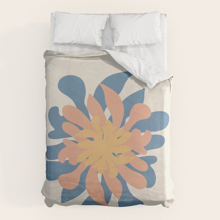 Exhibition poster Henri Matisse-Berggruen  1953.  Duvet Cover Gallery Image 6