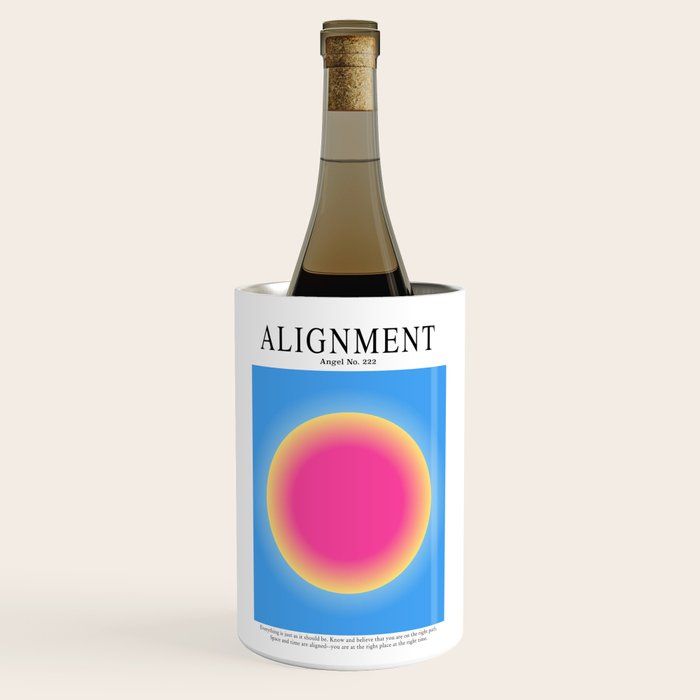 Gradient Angel Numbers: Angel Number 222 - Alignment  Wine Chiller Gallery Image 1