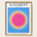 Gradient Angel Numbers: Angel Number 222 - Alignment  Serving Tray Gallery Image 1