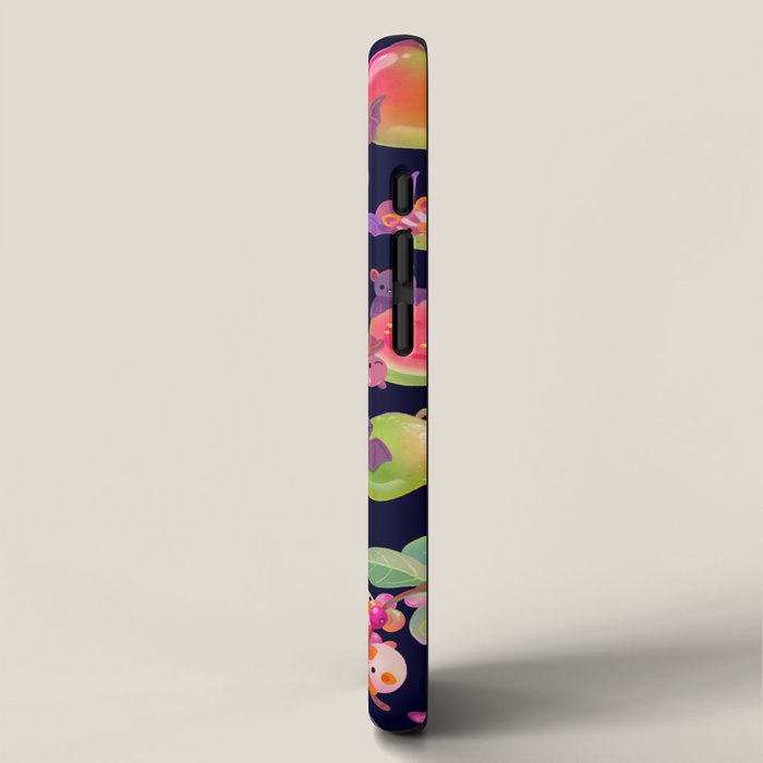 Fruit and bat - dark iPhone Case Gallery Image 2