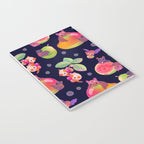 Fruit and bat - dark Notebook Gallery Image 3