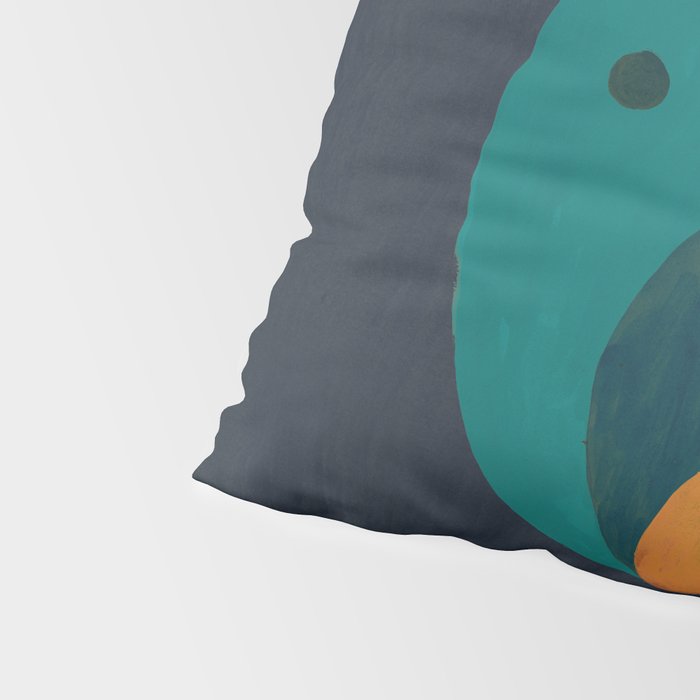 Rabbit and crescent moon Pillow Sham Gallery Image 4