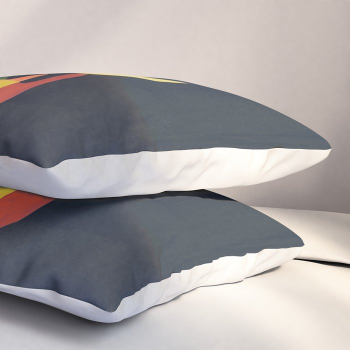 Rabbit and crescent moon Pillow Sham Gallery Image 3