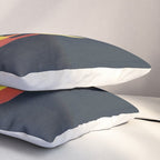 Rabbit and crescent moon Pillow Sham Gallery Image 3