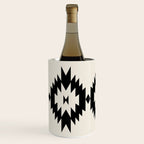 Southwestern Minimalism - Black Neutral Beige Wine Chiller Gallery Image 2