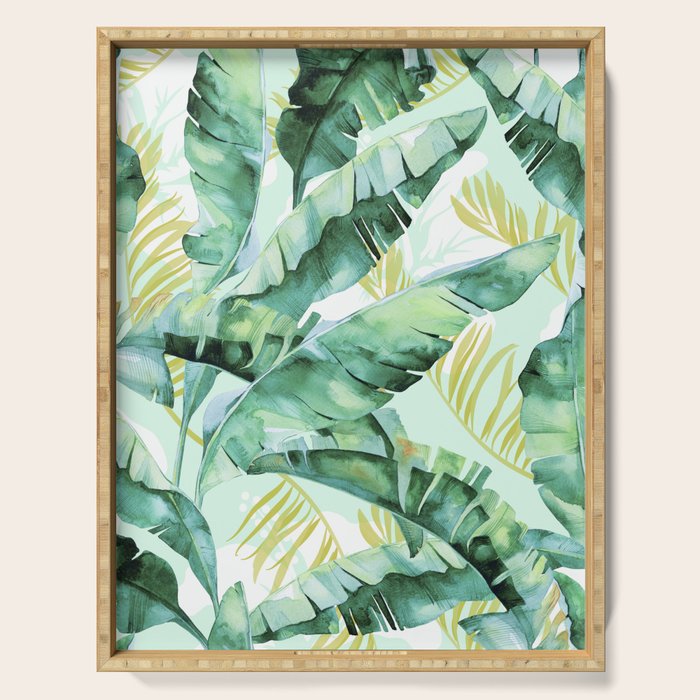 Banana leaf Serving Tray Gallery Image 1