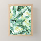 Banana leaf Mini Art Print Gallery Image 1
