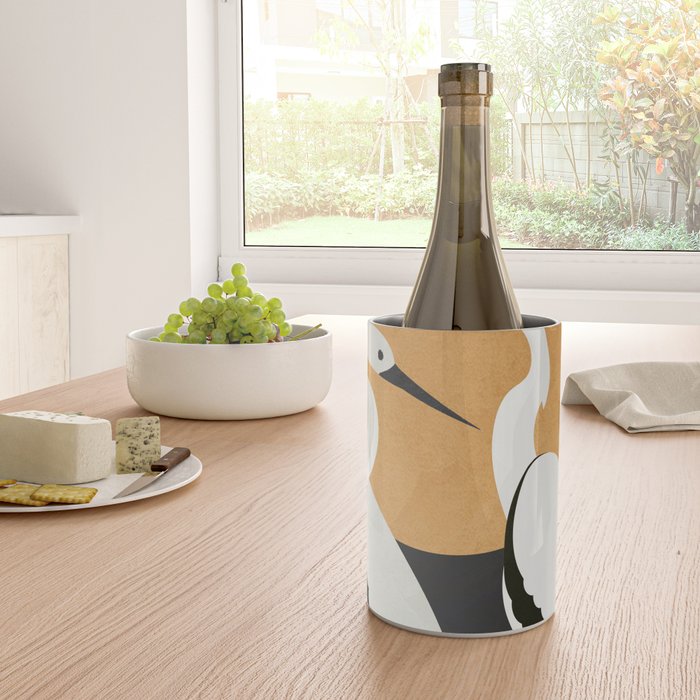 Two Abstract Birds I Wine Chiller Gallery Image 4