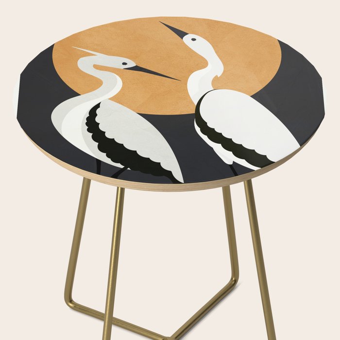 Two Abstract Birds I Side Table Gallery Image 2