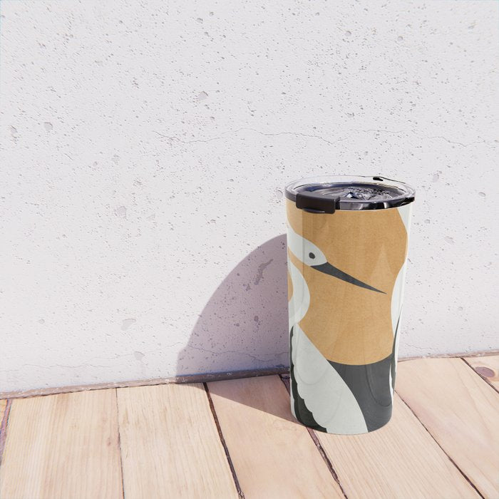 Two Abstract Birds I Travel Mug Gallery Image 4