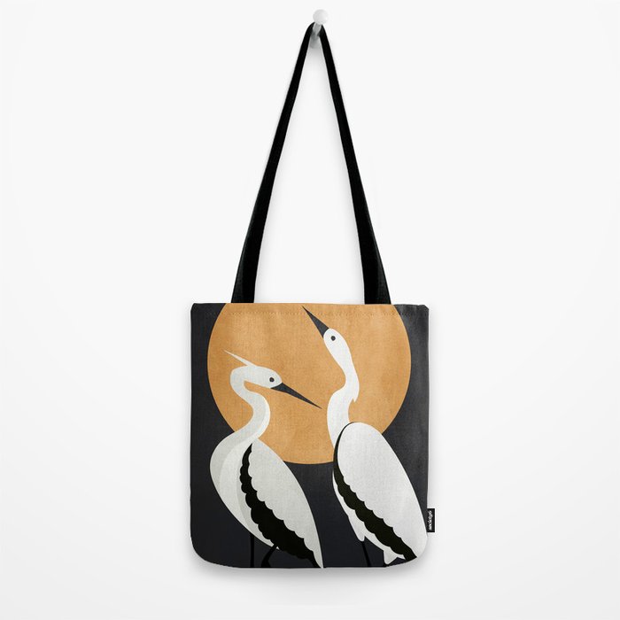Two Abstract Birds I Tote Bag Gallery Image 2