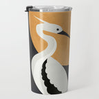 Two Abstract Birds I Travel Mug Gallery Image 3
