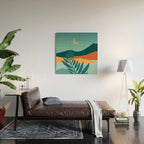 Mediterranean Twilight Wood Wall Art Gallery Image 2