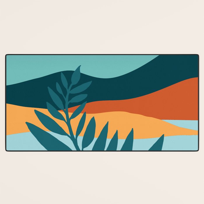 Mediterranean Twilight Desk Mat Gallery Image 3