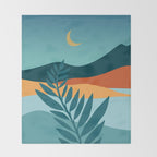 Mediterranean Twilight Throw Blanket Gallery Image 2