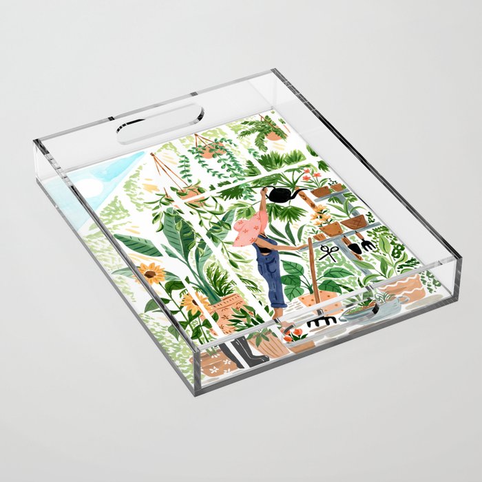 Greenhouse Garden Acrylic Tray Gallery Image 1