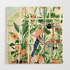 Greenhouse Garden Wood Wall Art Gallery Image 1