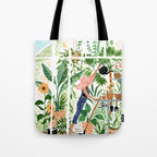 Greenhouse Garden Tote Bag Gallery Image 1