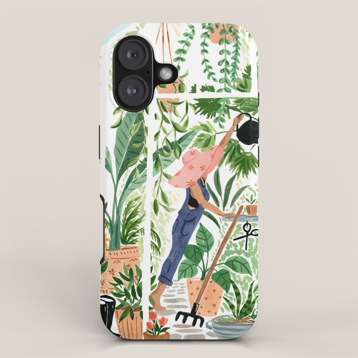 Greenhouse Garden iPhone Case Gallery Image 1